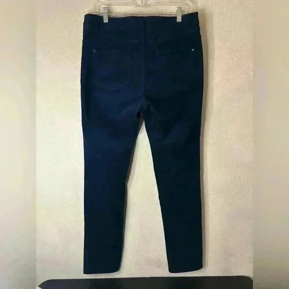 PURE Collection Washed Velvet Jean in Midnight sz 14L - Picture 2 of 6